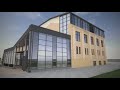 Budowa Centrum Popularyzacyjnego Naukę w Świdwinie - zakończenie dachu i elewacji